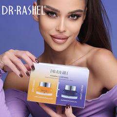 Dr Rashel-Vitamin C & Retinol A 
Day time brightening & night anti-aging face cream-DRL-1723