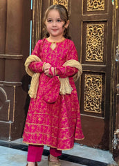 Modest Stitched 3 Piece Festive Edit Suit-Mahroz