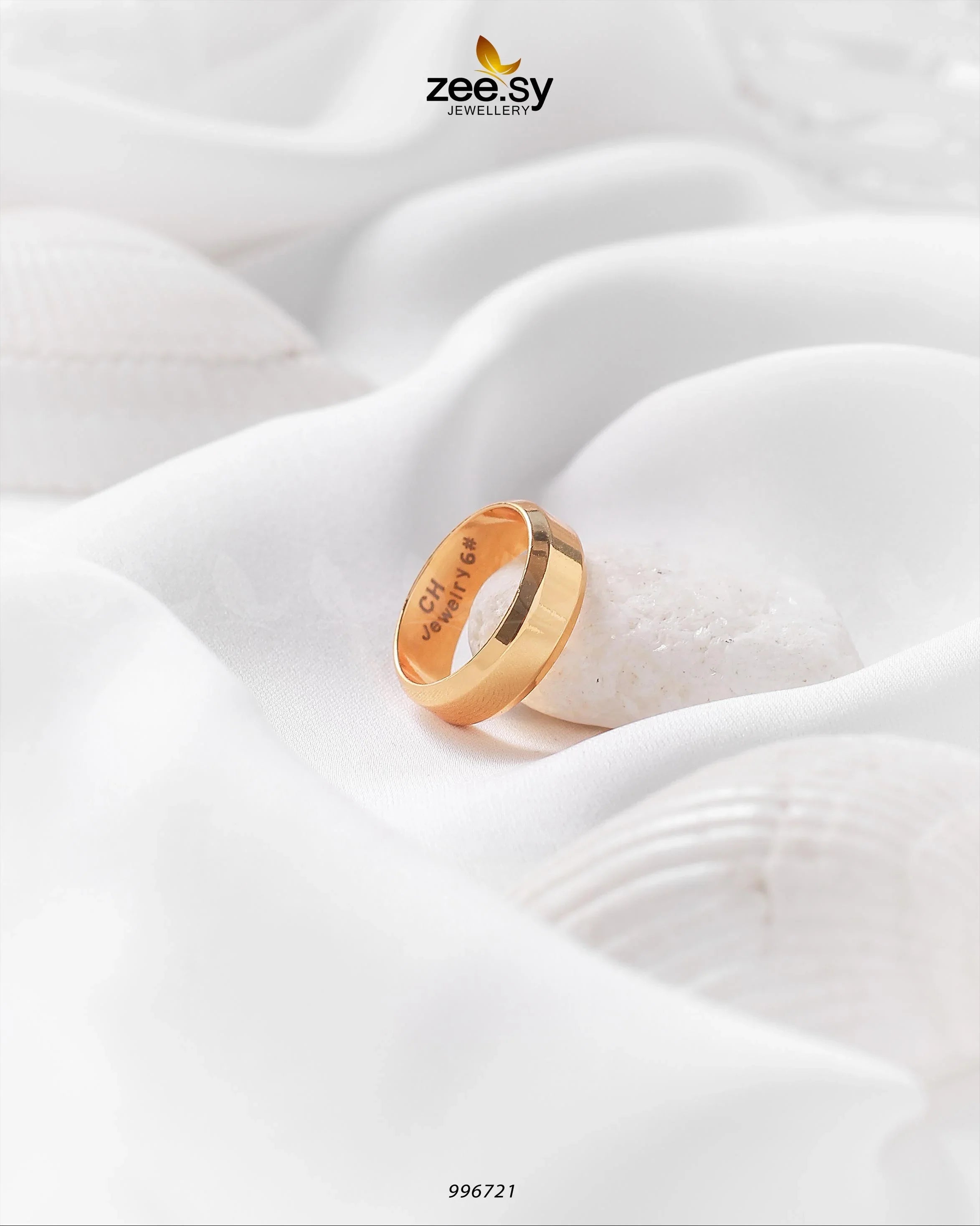 Domsley Ring Gold 18 - Zeesy Jewellery