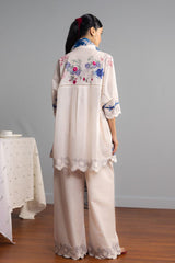 Coco By Zara Shahjahan Unstitched 3 Piece Prints Drop Two Suit-9A-REI
