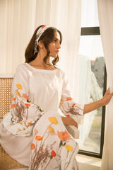 Zaman By MNM Stitched 2 Piece Cotton Lawn Collection-Lily Luxe