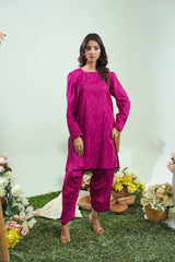Dhaga Stitched 2 Piece Lawn Suit-Matching separate 0046