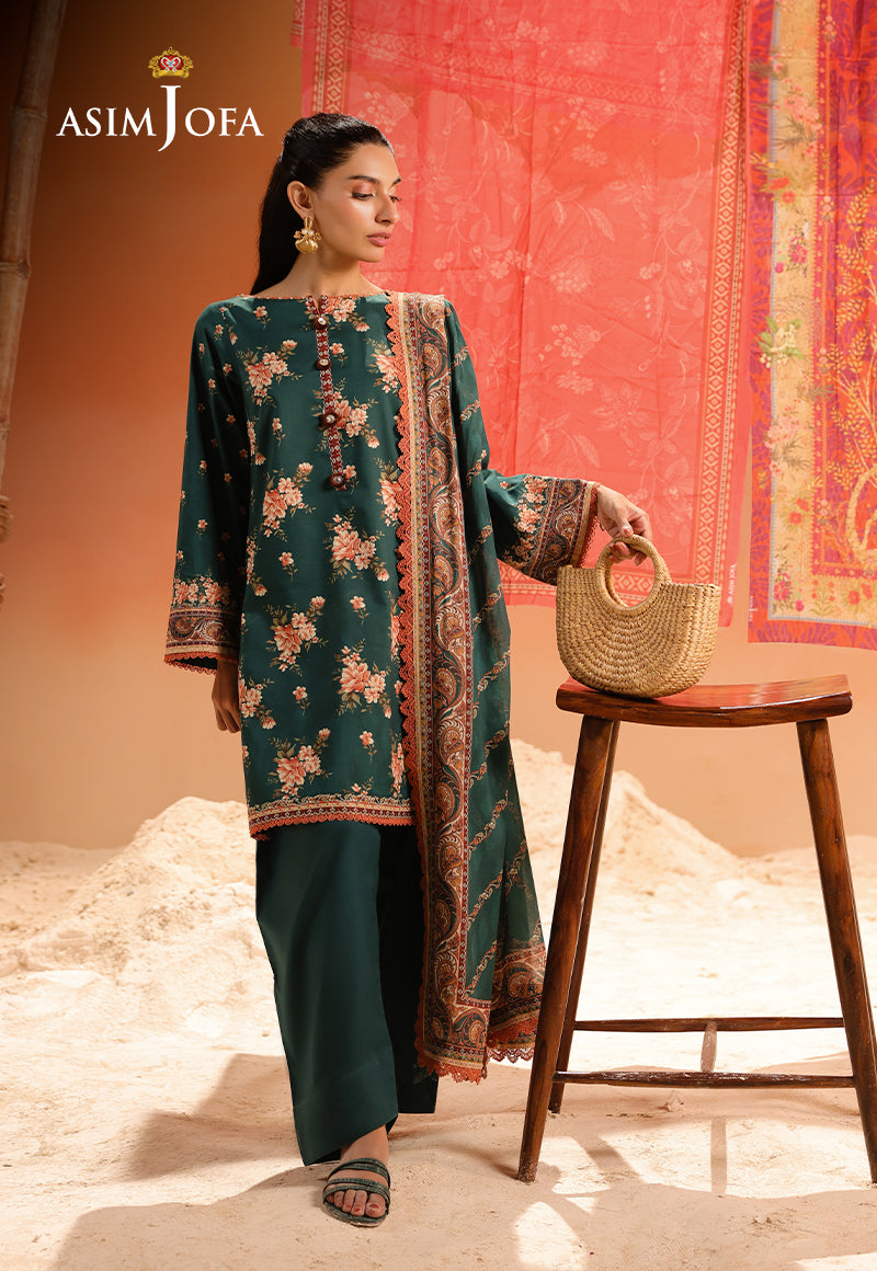 Rhapsody By Asim Jofa Unstitched 3 Piece Summer Collection'2025 Ajubu-14