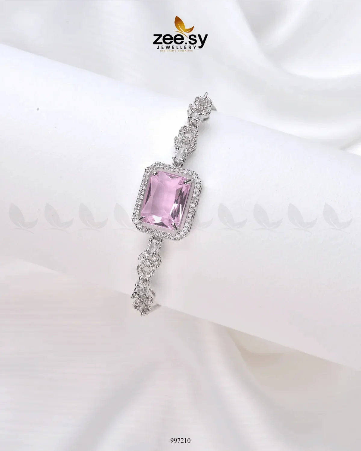 Andalusite Bracelets Crystal Pink - Zeesy Jewellery