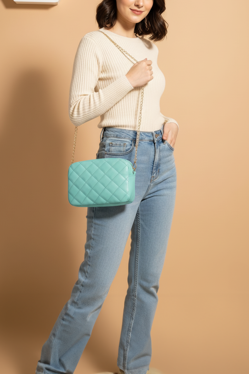 Blue Crossbody Women Bags & Purses Pakistan