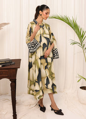 Zlooms 1 Pc Poly Silk Long Dress - ZL25-C05-06