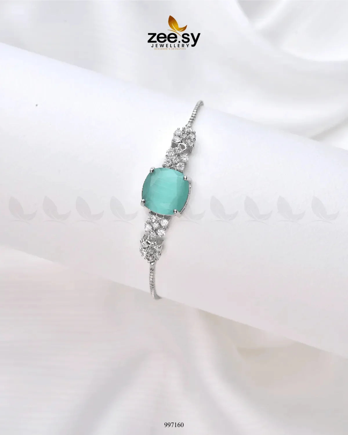 Morganite Bracelets Mint Green - Zeesy Jewellery