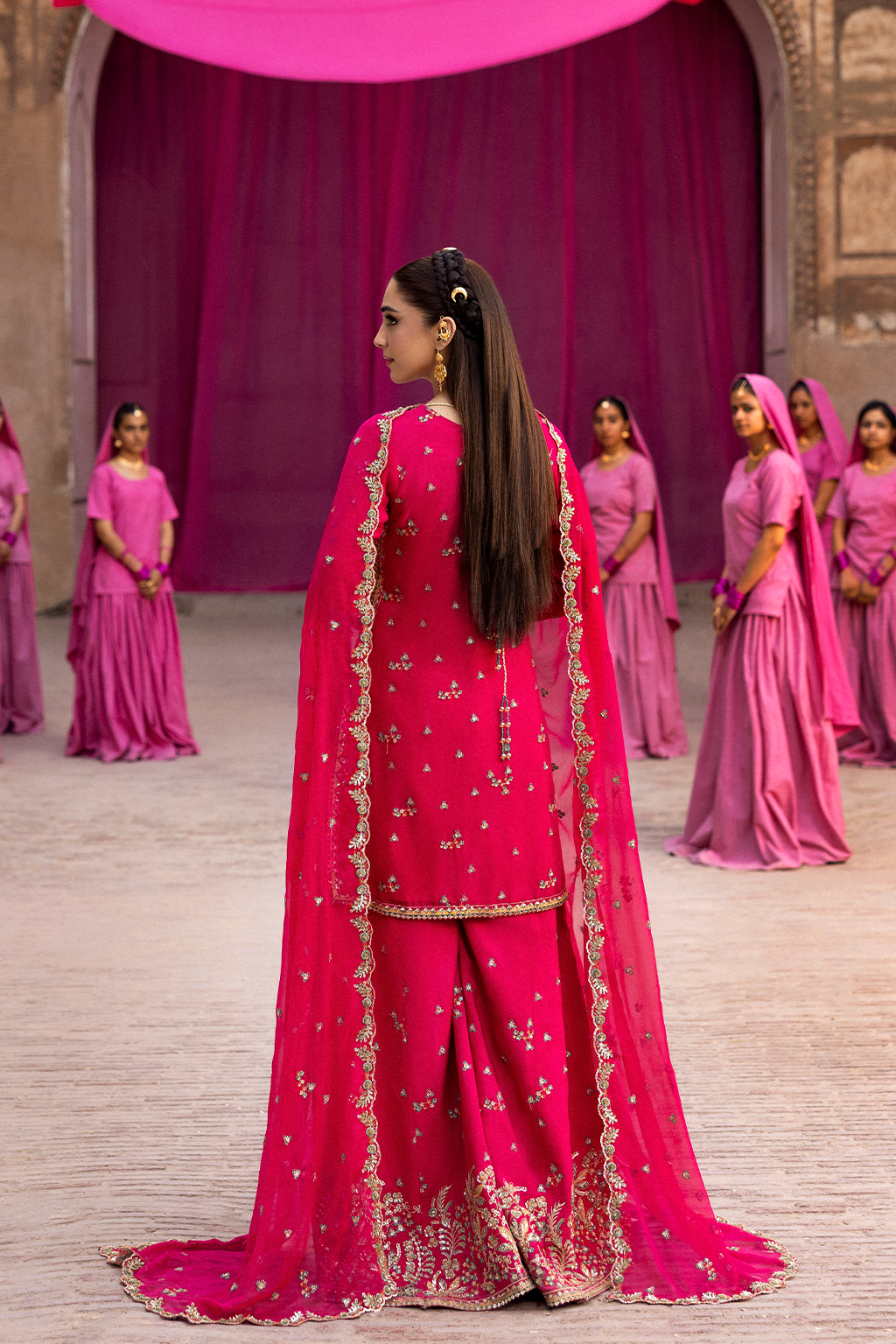 The Empress Wedding By Emaan Adeel Unstitched 3 Piece Formals Collection'2025-Maelissa