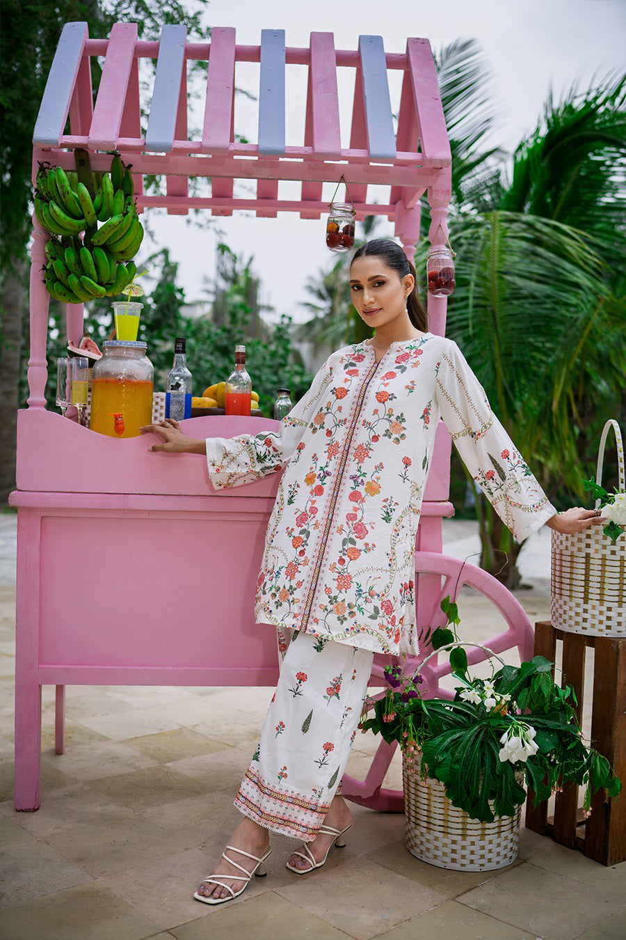 Sip N Style by Opole Stitched 2 Piece Summer Collection'2025-Rose Mojito