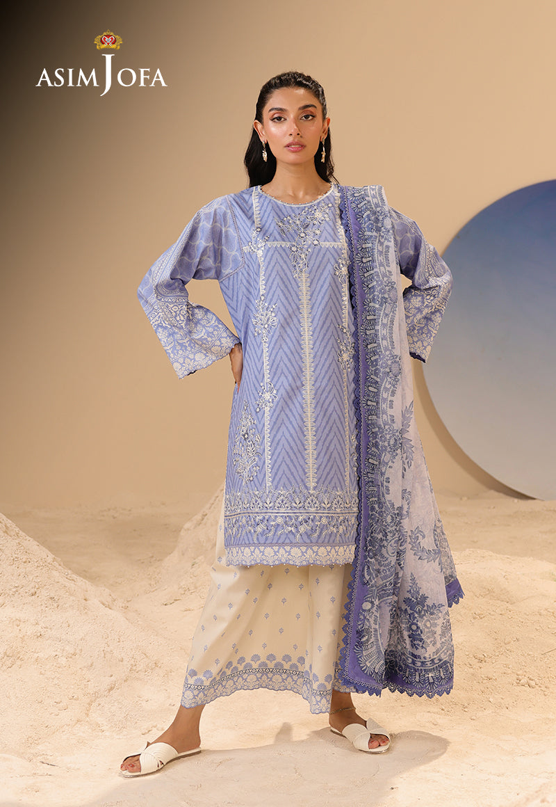 Rhapsody By Asim Jofa Unstitched 3 Piece Summer Collection'2025 Ajubu-13