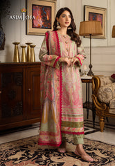 Asim Jofa Aira & Asra Pret Ajiwp-08 Embroidered Karandi Stitched 3 Pcs