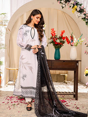 Rang E Bahar By Nazmina Formals Collection'2025-Ébène Fleurie (FR-779)