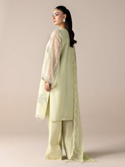 AURAPRET By Zebtan Stitched 3 Piece Luxury Formals Collection'2026-Aurapret-02 | 3 Piece Embroidered Organza Suit