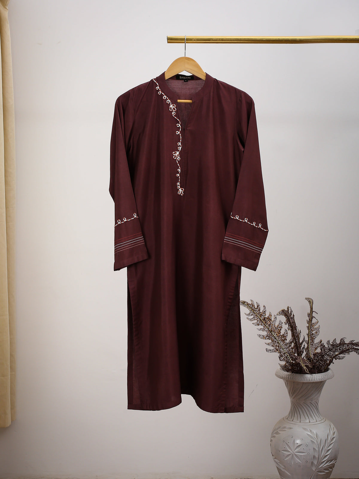 Samawi Stitched Kurta Collection'2025-Mehak Kurta