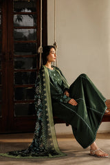 Mistfall By Panache Apparel Stitched 2-3 Piece Emb Cotton Ramadan Edit Suit-Vail