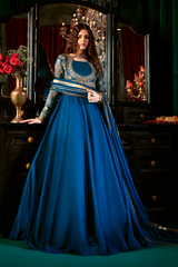 Gulab By Haniumaimaz Stitched 2 Piece Formals Suit-MONA