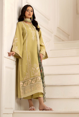 Inara By Humdum Unstitched 3 Piece Lawn Suit-D07
