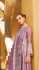 Zeenat Vol 23 By Zebtan Unstitched 3 Piece Luxury Formals Suit-ZN-02| Zeenat Vol 23