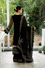 Meeral Unstitched 3 Piece Luxury Formals Pret Suit-Arisa - Meeral Luxe