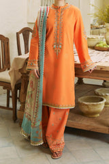 Coco by Zara Shahjahan Unstitched 3 Piece Lawn Collection'2024-09-B-Morni