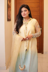 Irtiqa By Anayra Amal Formals Suit-Celeste Haze