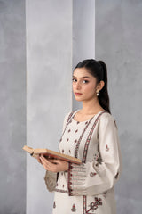 Gul Mehr By Abeera Exclusive Stitched 2 Piece Cotton Suit-GM-01
