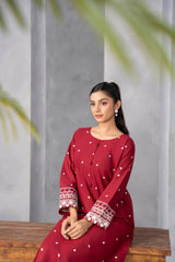 Gul Mehr By Abeera Exclusive Stitched 2 Piece Cotton Suit-GM-03