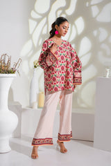 Dhaga Stitched 2 Piece Crepe Suit-Iznik