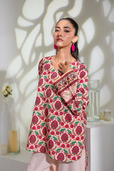 Dhaga Stitched 2 Piece Crepe Suit-Iznik