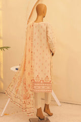 Anmol By HZ Unstitched 3 Piece Emb Chikankari Lawn Collection'24-ACE-2771