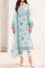 Adan's Libas Unstitched 3 Piece Chikankari Lawn Collection'2024-ACL-05