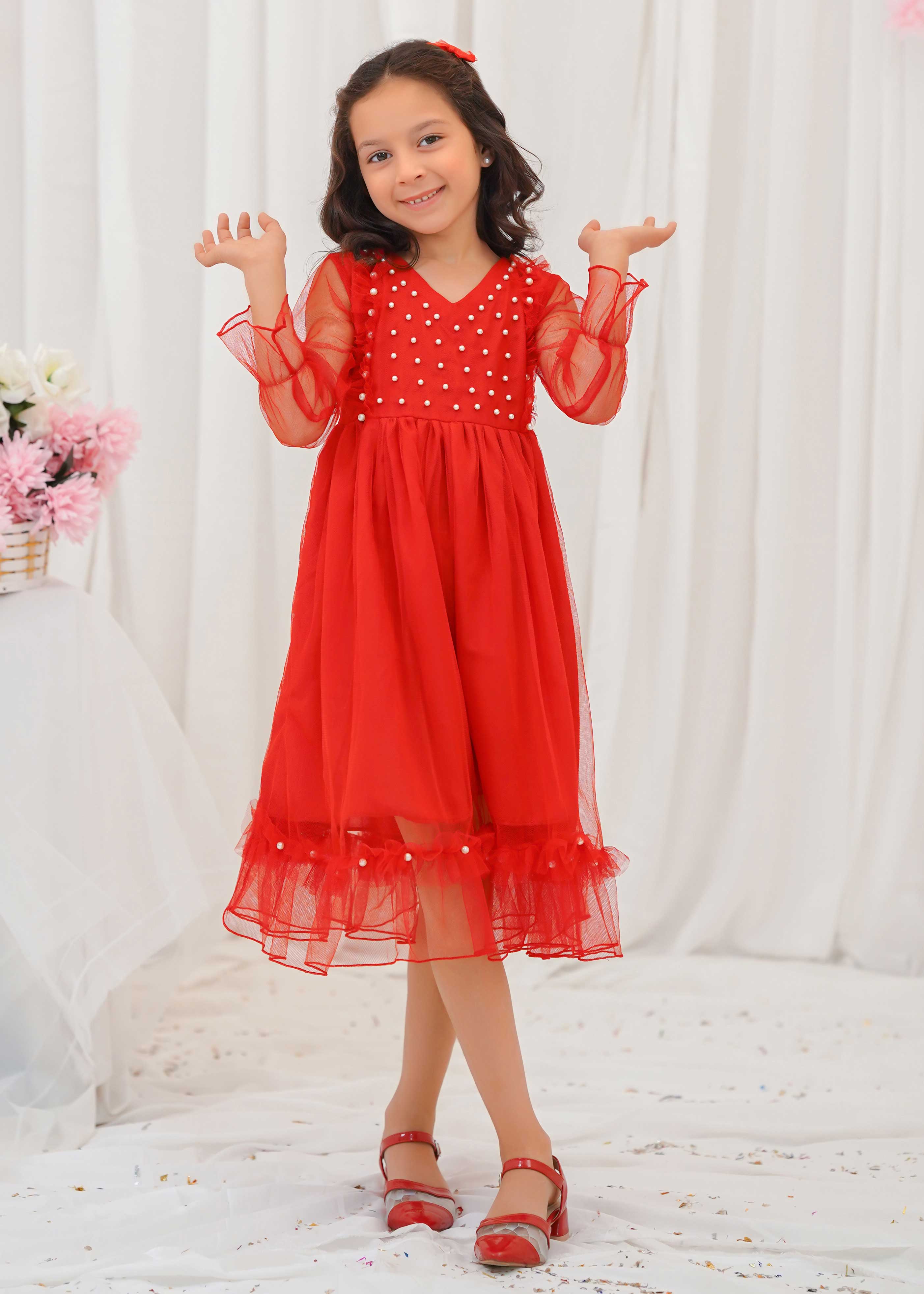 Modest Stitched Kids Formals Collection'2024-Ruby