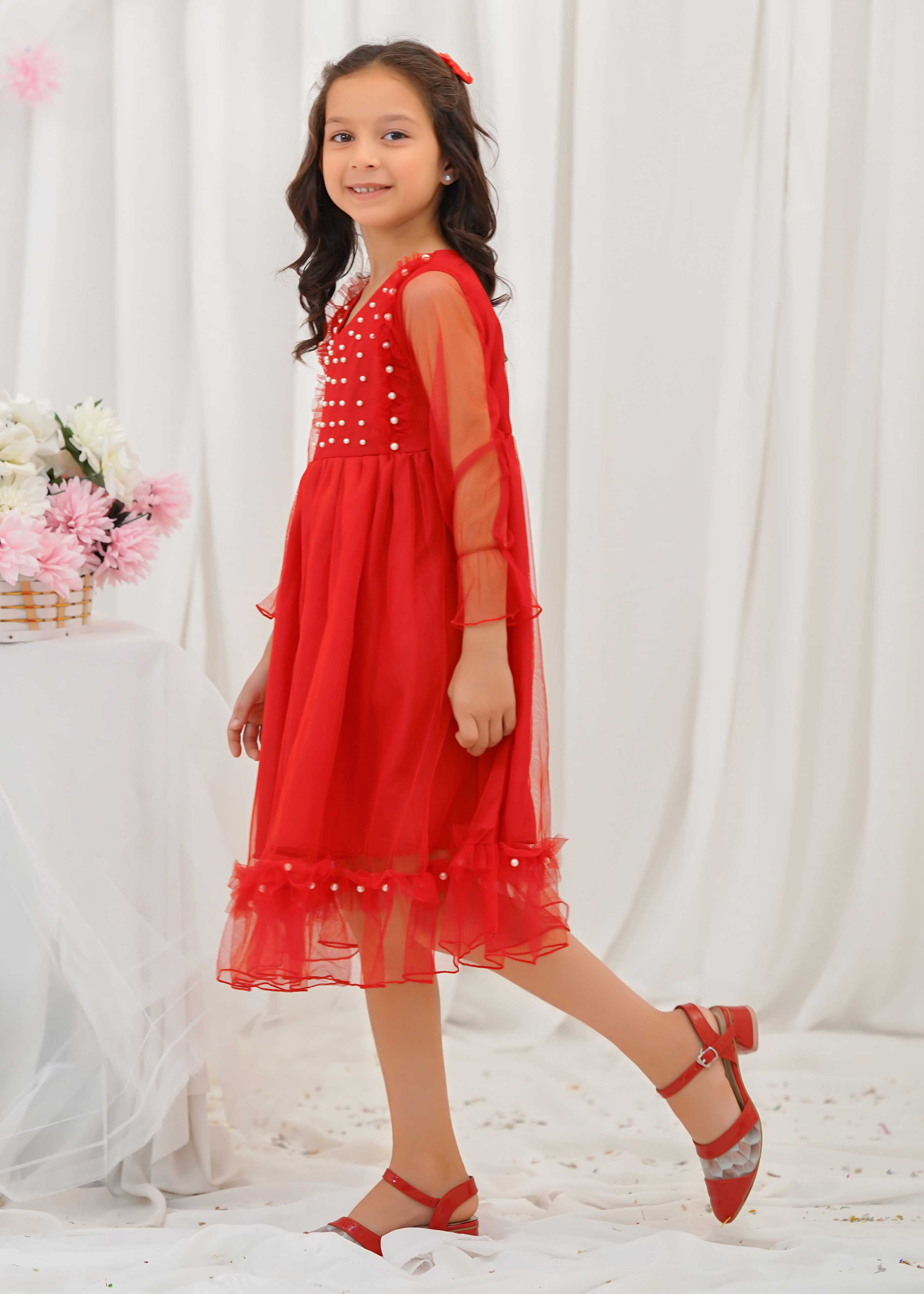 Modest Stitched Kids Formals Collection'2024-Ruby