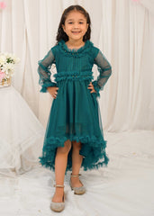 Modest Stitched Kids Formals Collection'2024-Sage