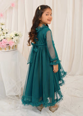 Modest Stitched Kids Formals Collection'2024-Sage