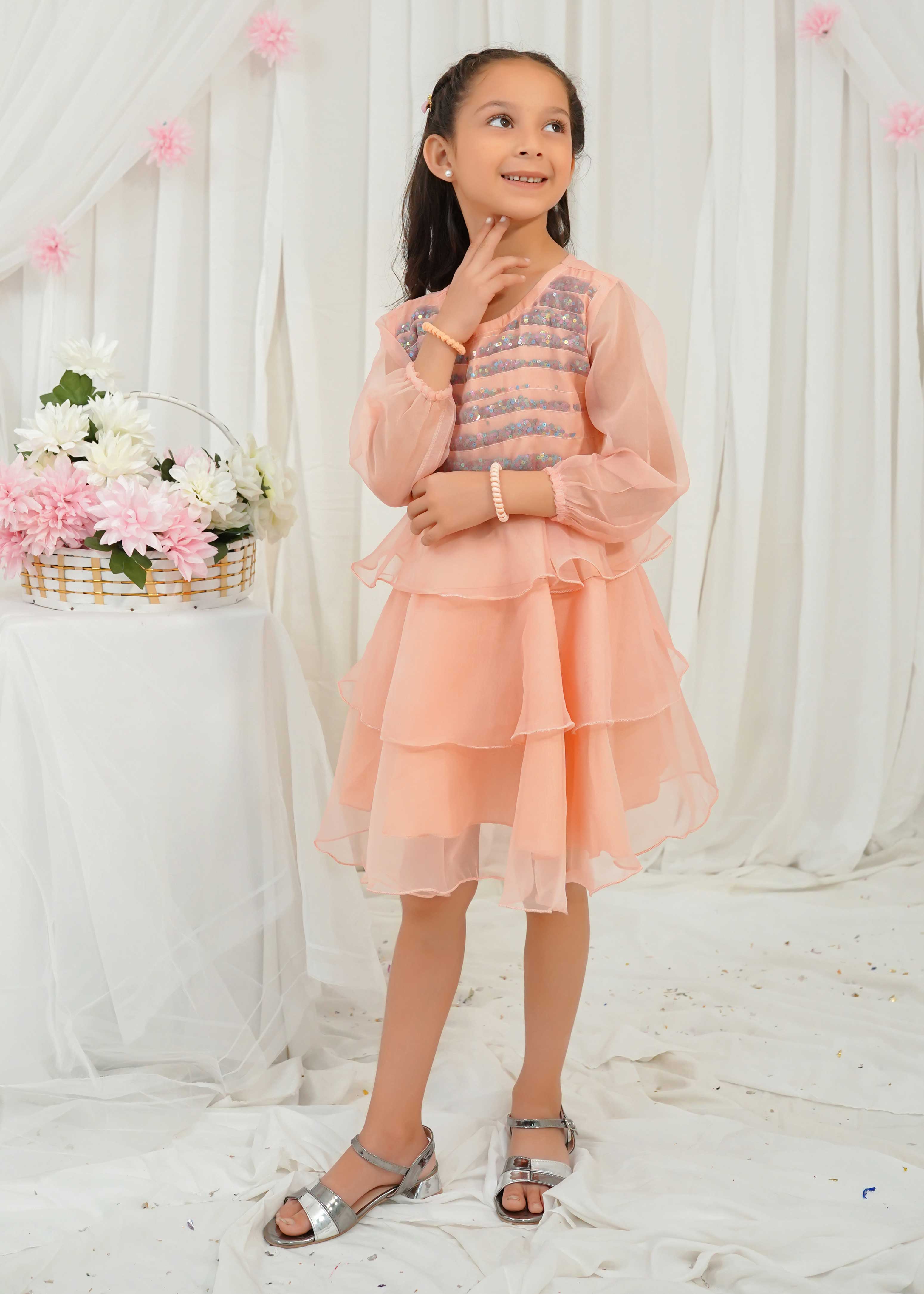 Modest Stitched Summer Kids Shirts Collection'2024-Lyla