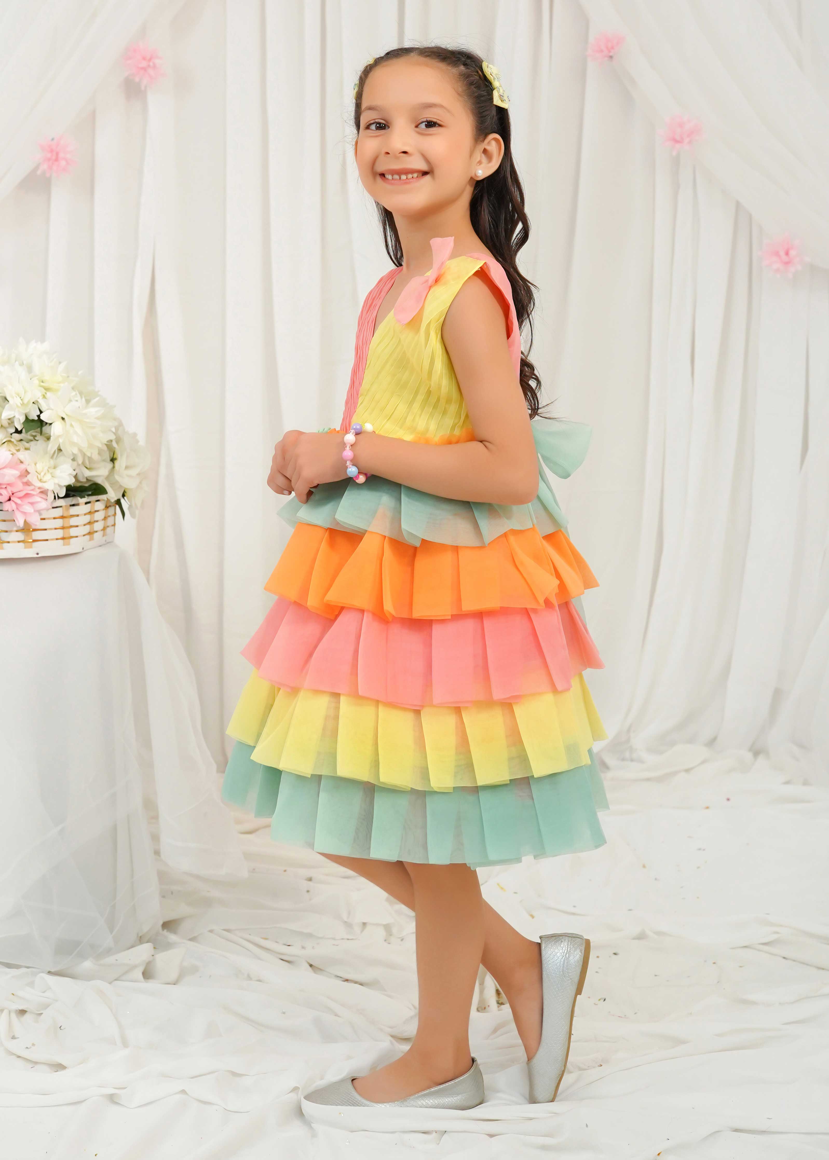 Modest Stitched Kids Formals Collection'2024-Freya