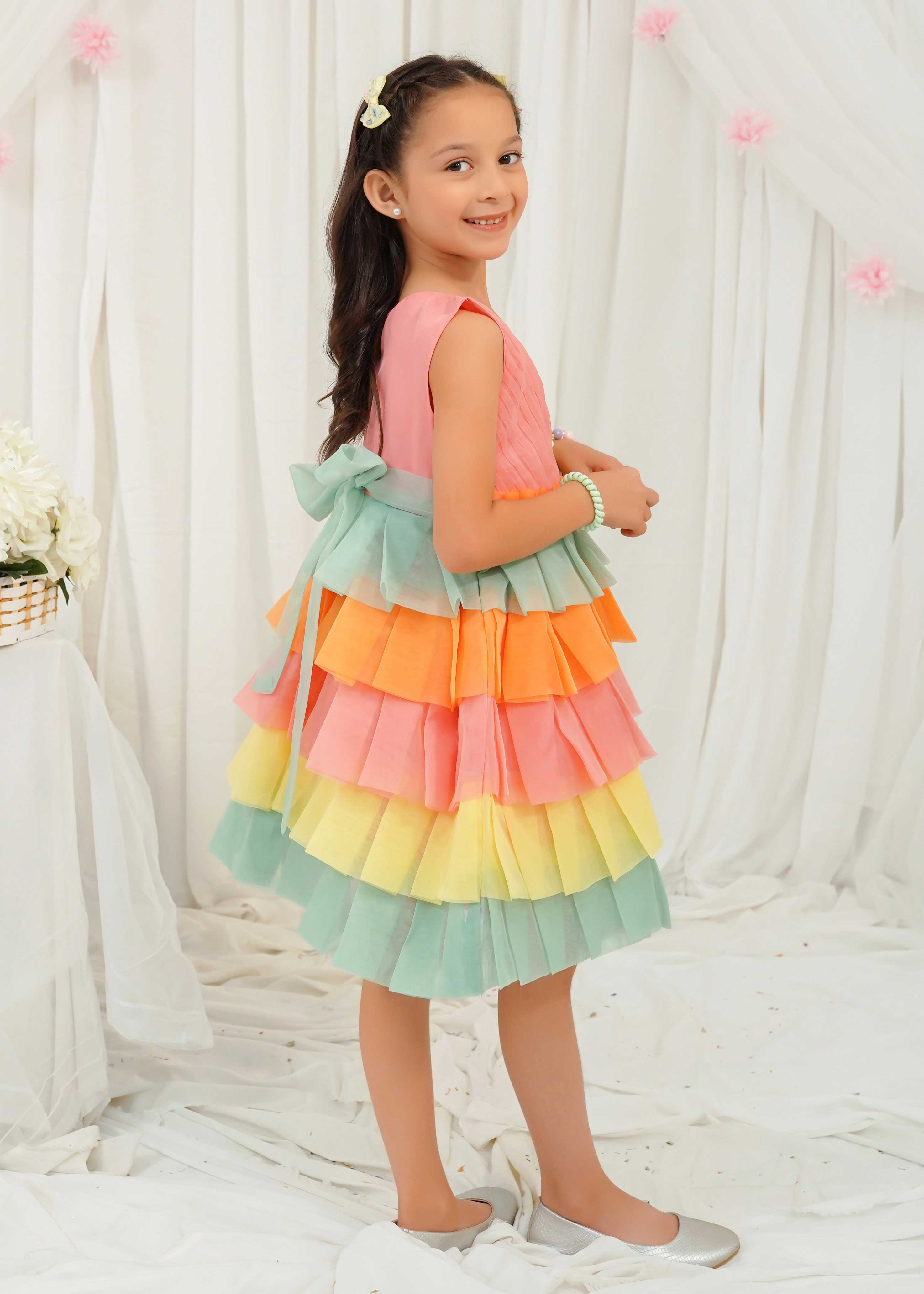 Modest Stitched Kids Formals Collection'2024-Freya