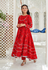 Modest Stitched 3 Piece Kids Formals Collection'2024-Kehkahshan