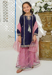 Modest Stitched 3 Piece Festive Kids Collection'2024-Gulnoor 2