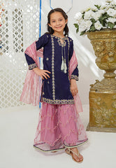 Modest Stitched 3 Piece Festive Kids Collection'2024-Gulnoor 2