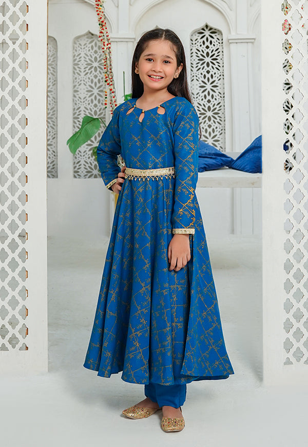 Modest Stitched 3 Piece Festive Kids Collection'2024-Maysarah