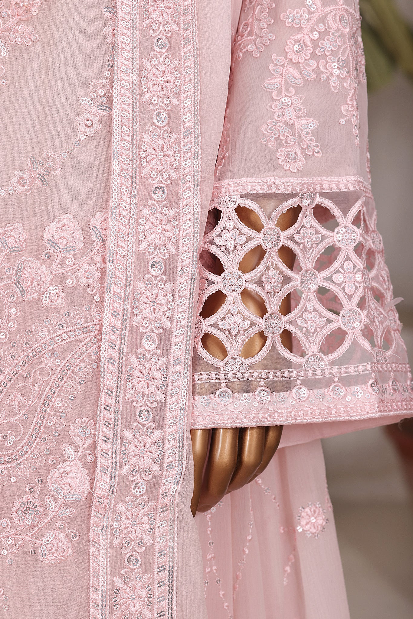 Khombi Stitched 3 Piece Luxury Formals Collection'2025-AF-04-BP-Platinum