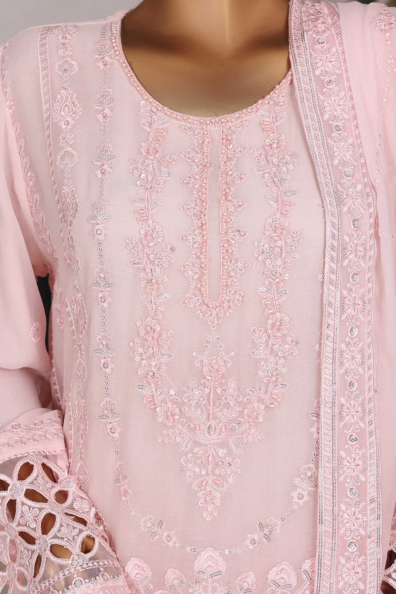 Khombi Stitched 3 Piece Luxury Formals Collection'2025-AF-04-BP-Platinum