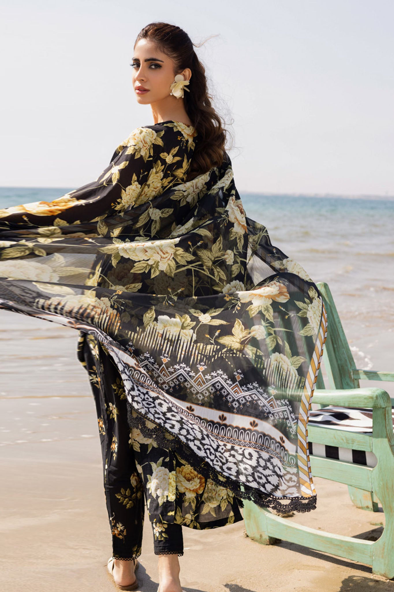 Aafreen By Riaz Arts Unstitched 3 Piece Emb Laser Cut Lawn Vol-05 Collection'2025-AF-169