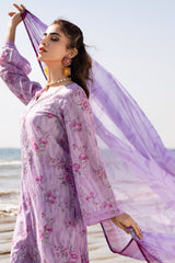 Aafreen By Riaz Arts Unstitched 3 Piece Emb Laser Cut Lawn Vol-05 Collection'2025-AF-172