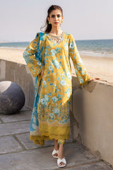 Aafreen By Riaz Arts Unstitched 3 Piece Emb Laser Cut Lawn Vol-05 Collection'2025-AF-173