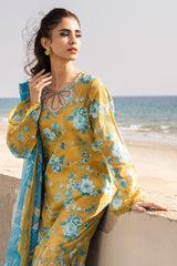 Aafreen By Riaz Arts Unstitched 3 Piece Emb Laser Cut Lawn Vol-05 Collection'2025-AF-173