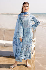 Aafreen By Riaz Arts Unstitched 3 Piece Emb Laser Cut Lawn Vol-05 Collection'2025-AF-174