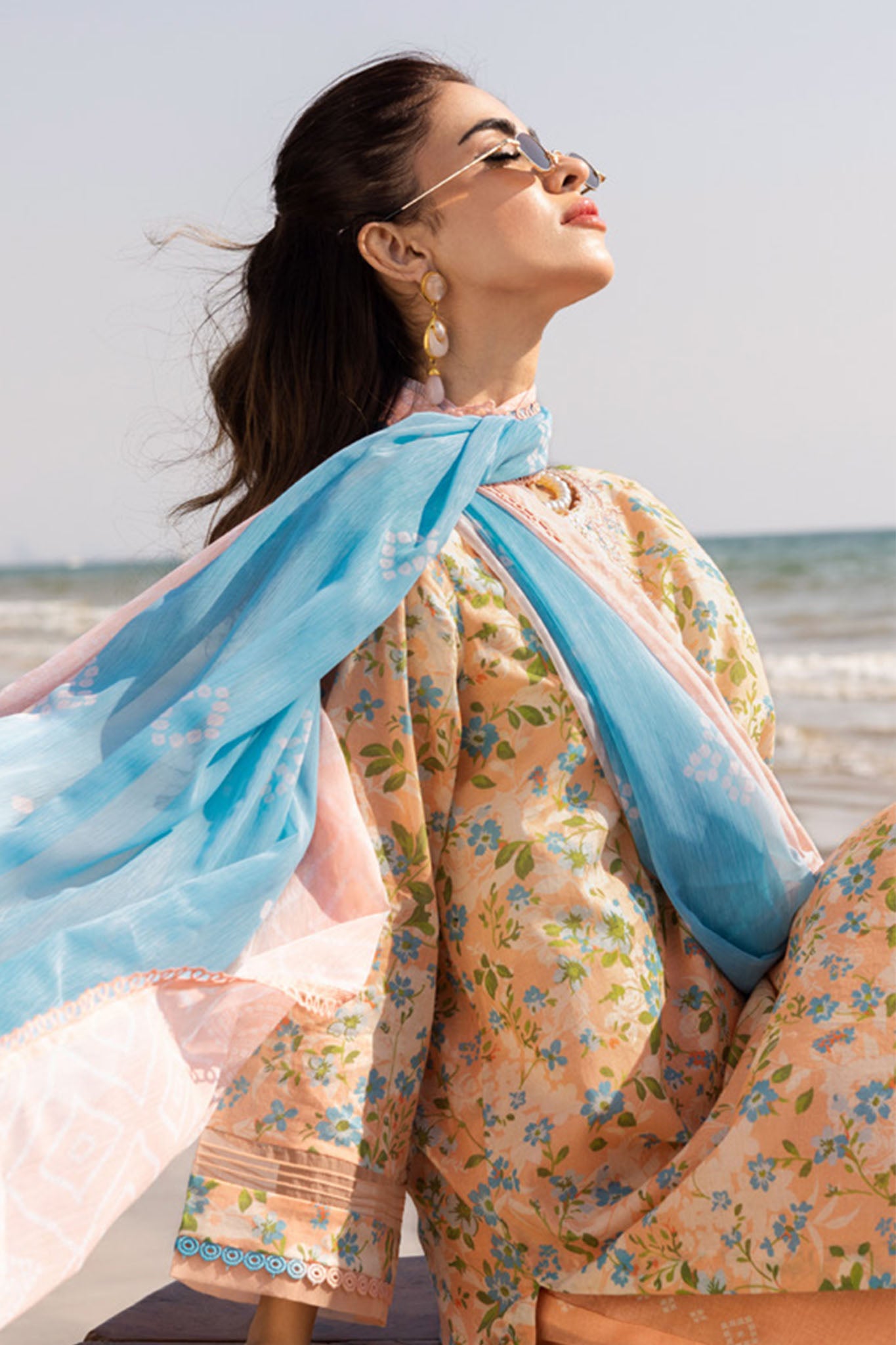 Aafreen By Riaz Arts Unstitched 3 Piece Emb Laser Cut Lawn Vol-05 Collection'2025-AF-175